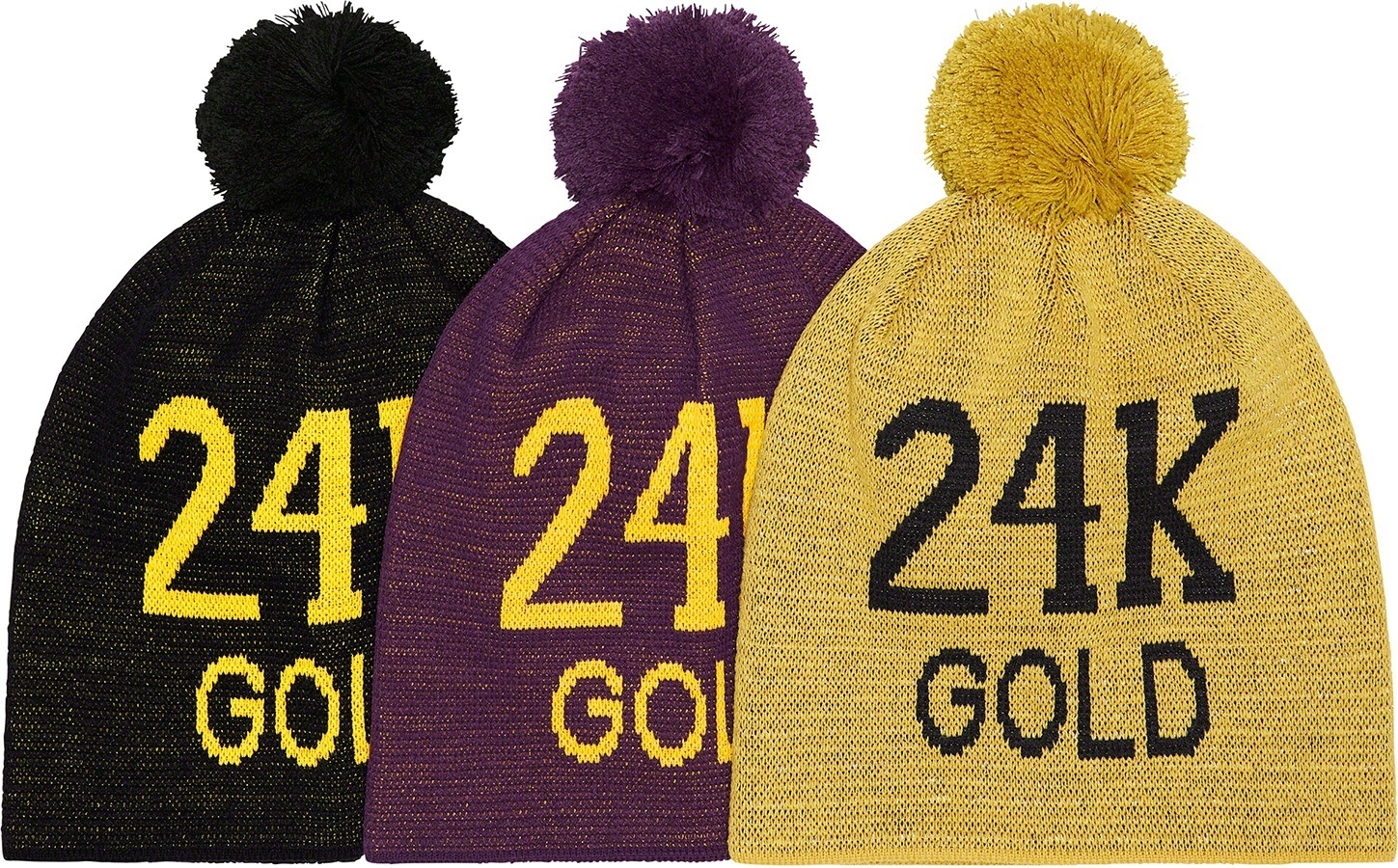 24k Gold Cuffless Beanie
